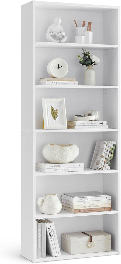 Bookshelf 5-Tier Bookcase Open Storage Shelf