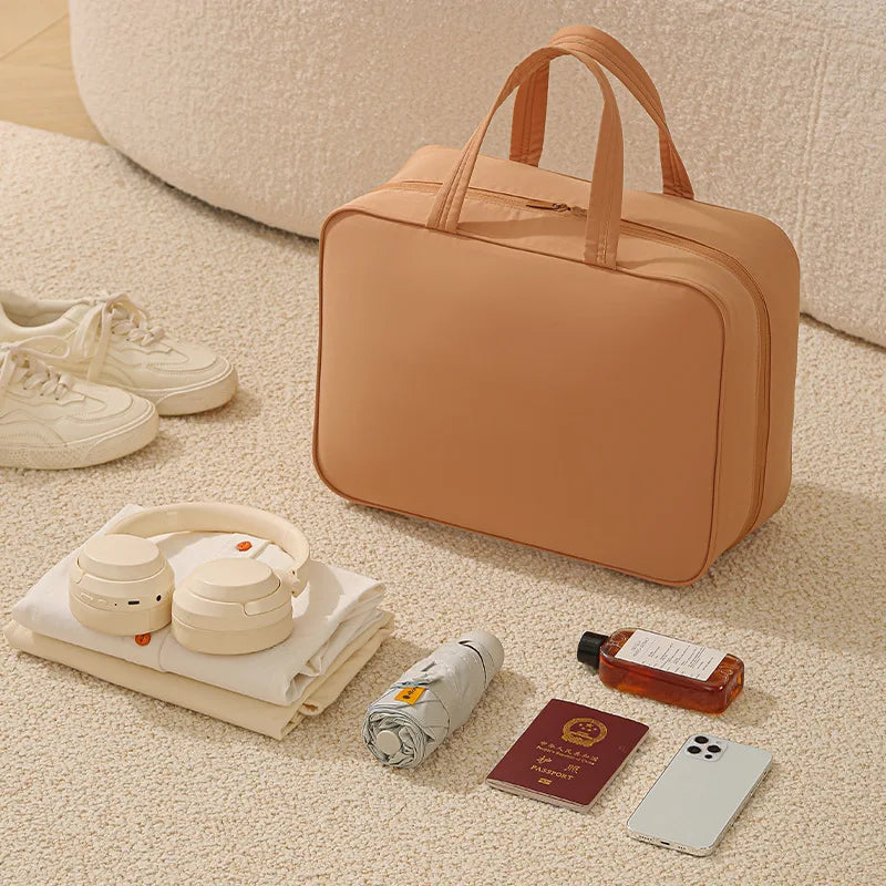 Modern Cross-border Portable Oxford Cloth Travel Storage Bag with Zipper Closure Waterproof & Multifunctional Luggage Bag