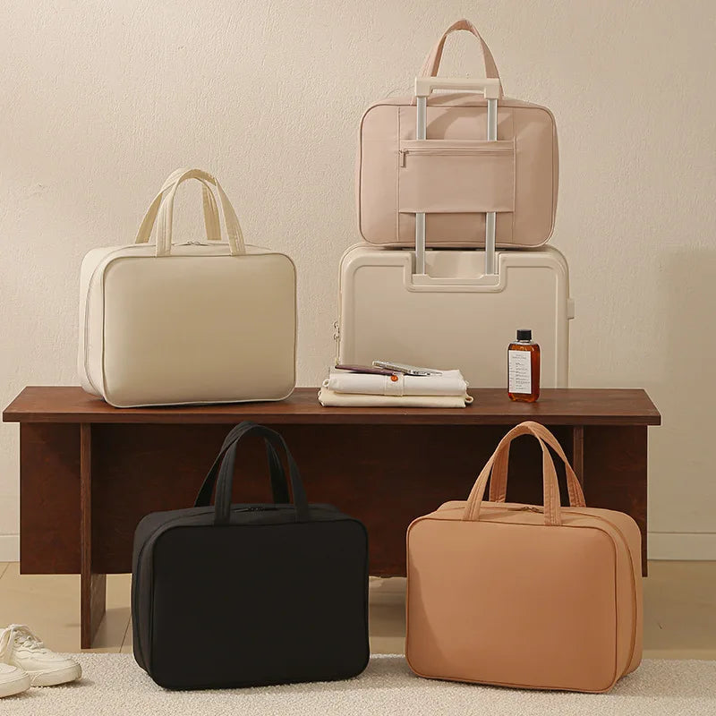 Modern Cross-border Portable Oxford Cloth Travel Storage Bag with Zipper Closure Waterproof & Multifunctional Luggage Bag